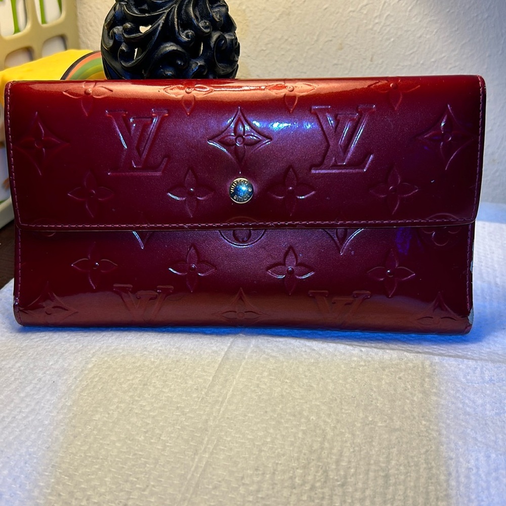Authentic Louis Vuitton Pochette Porte Monecredi/Monogram/Long Wallet